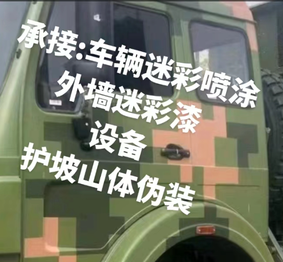 扬州外墙和地面的迷彩漆施工